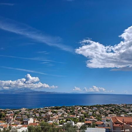 Harris Elegant House Superb View Near Airport Apartment Artemida  Bagian luar foto