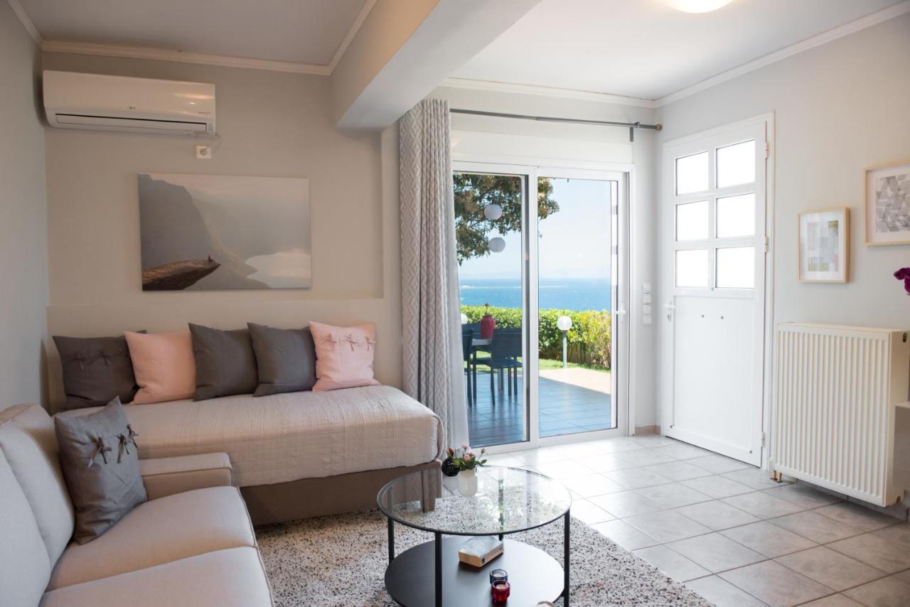 Harris Elegant House Superb View Near Airport Apartment Artemida  Bagian luar foto