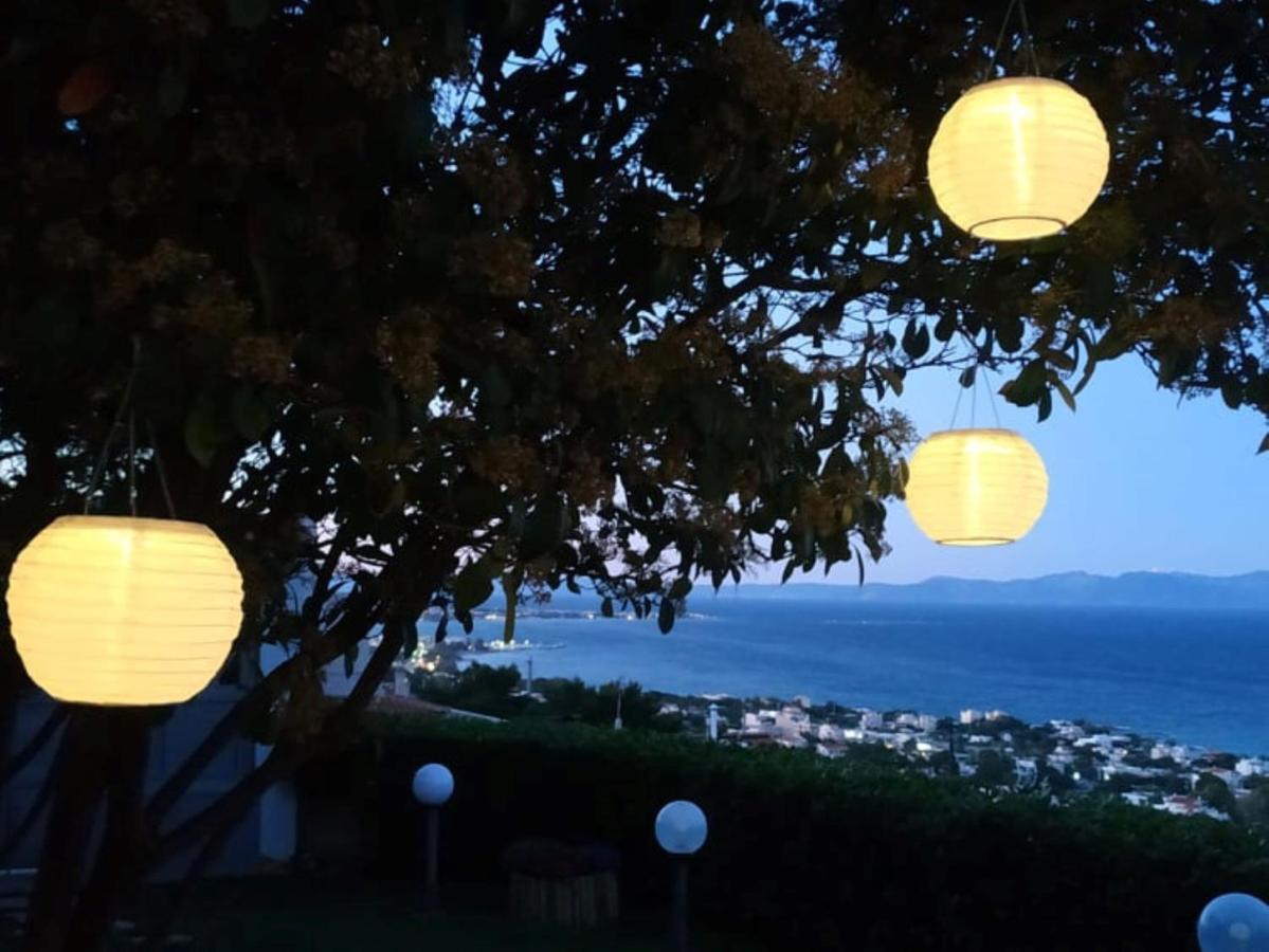 Harris Elegant House Superb View Near Airport Apartment Artemida  Bagian luar foto