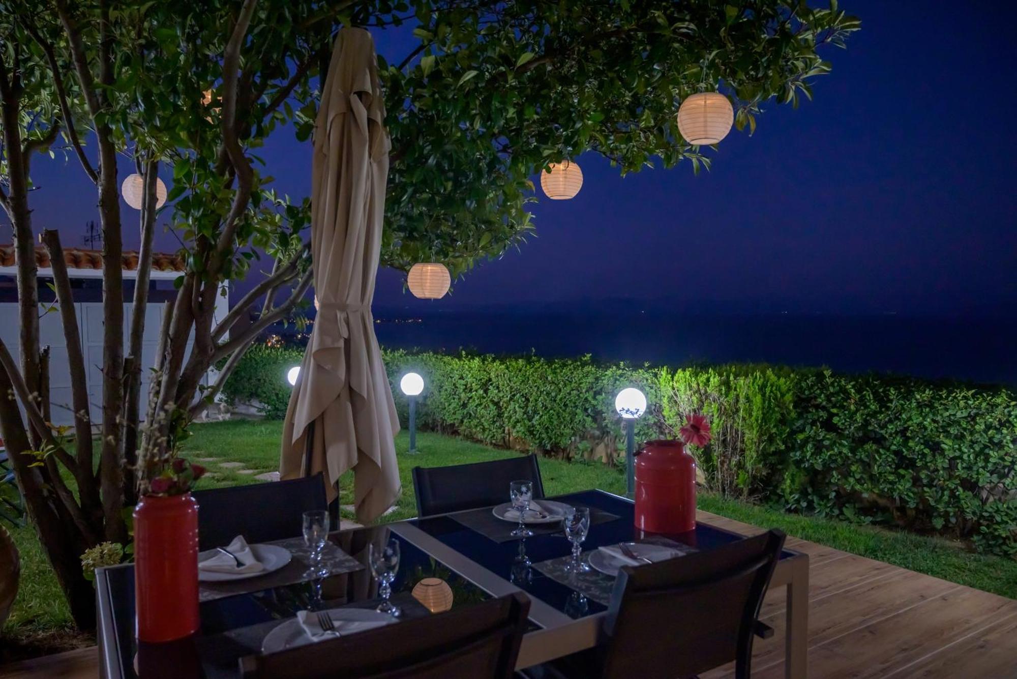 Harris Elegant House Superb View Near Airport Apartment Artemida  Bagian luar foto