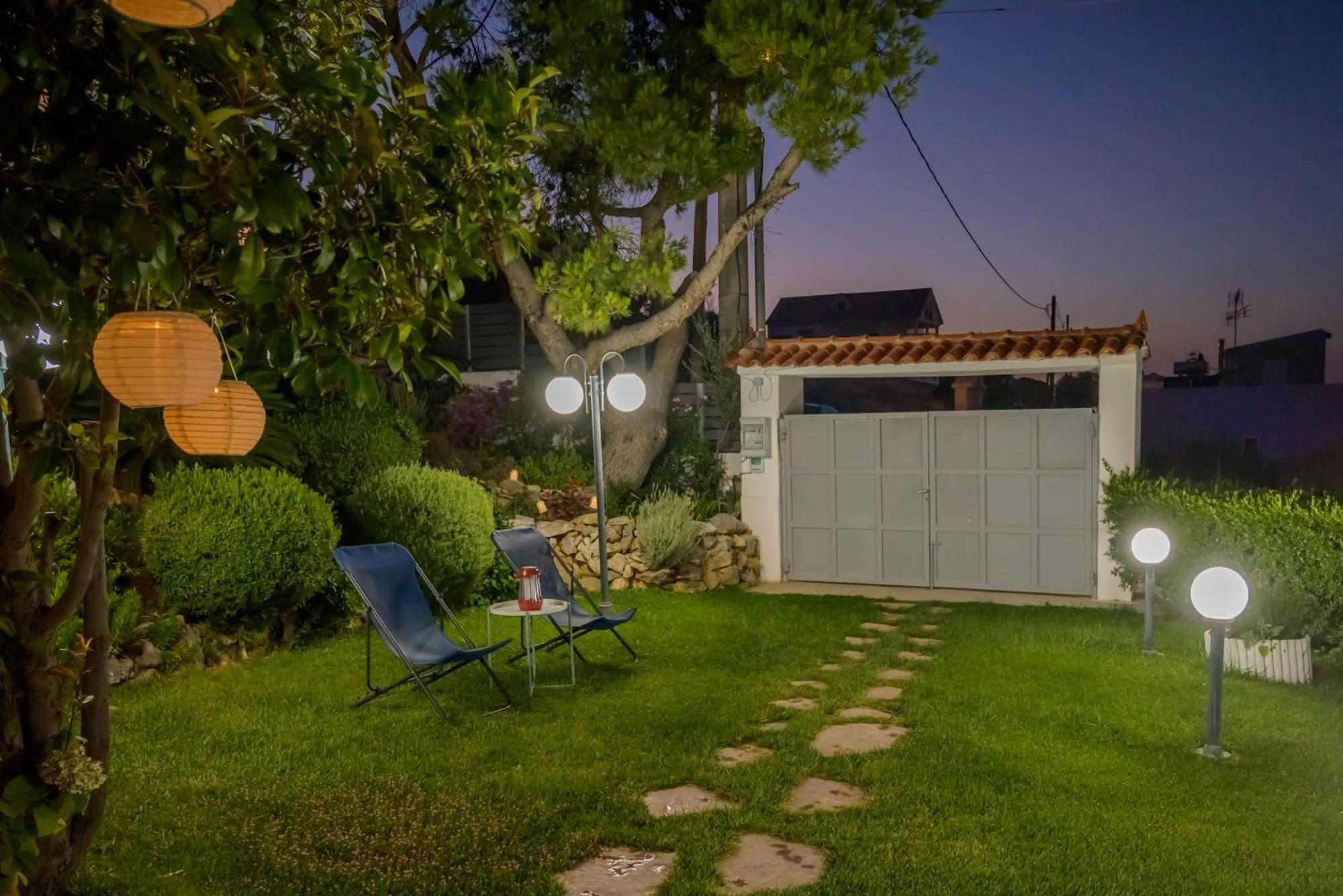 Harris Elegant House Superb View Near Airport Apartment Artemida  Bagian luar foto